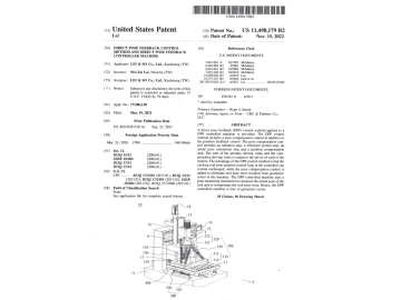 US11_498_178B2-Direct Pose Feedback Control Method and Direct Pose Feedback Controlled Machine